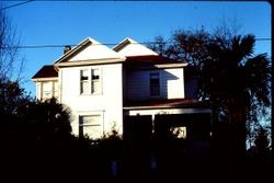 Circa 1888 Queen Anne house at 182 North High Street, Sebastopol, California, 1976