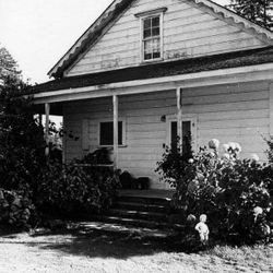 Occidental house on Joy Road west of town, built in the 1870s