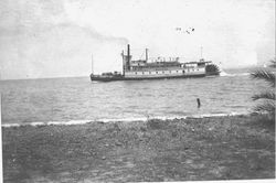 Paddle-wheel steamer "Gold"