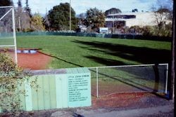 Sebastopol's Ives Park, about 1970