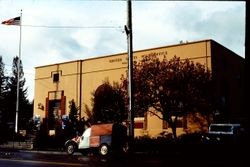 United Stated Post Office in Sebastopol, California, California 95472 as seen in 1977 located at South Main Street at Willow Street