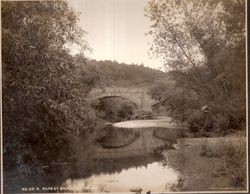 Pope Street Bridge at St. Helena, California