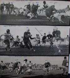 Analy High School Tigers football 1947--Analy vs Petaluma day game at Analy