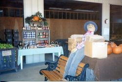 Hallberg apple farm fruit stand located at 2500 Gravenstein Highway North (Highway 116) , Sebastopol, California