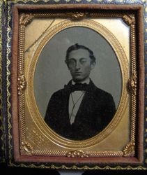 Portrait of an unidentified man, about 1870s?