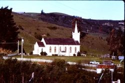 St Teresa's Church in Bodega, California, 1991