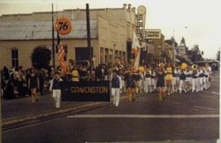 Apple Blossom Parade 1978 with the Gravenstein Junior High School band