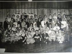 Reunion of the Analy High School class of 1931 in 1955