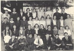 Sebastopol Grammar school class, March 1921