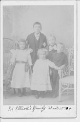 Ed Elliott family, probably circa 1897