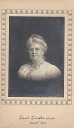 Sarah Ladoska (Ladaska) Duer, 1910