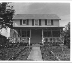 1870 Greek Revival house at 720 North Main Street, Sebastopol, California, 1993