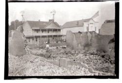 1906 Earthquake damage of Main Street