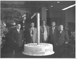 50th anniversary celebration of the Bank of Sonoma County, 1954