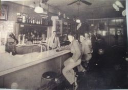 Interior of Jack's Bar on North Main Street Sebastopol