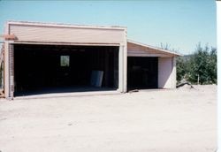 Don and Marcia Hallberg's fruit stand at 2401 Gravenstein Highway North, Sebastopol, California, 1975