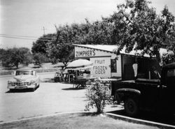 Zimpher's Fruit Stand, late 1950s