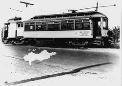 P&SR electric railway passenger car No. 67