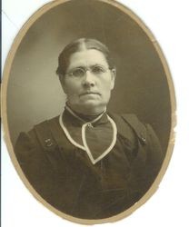 Rachel Gilliam Bowman, about 1880s, daughter of Mitchell Gilliam and Henrietta Taylor Gilliam