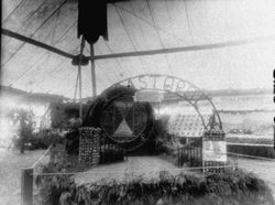 Gravenstein Apple Show display by the Sebastopol 20-30 Club, a service organization