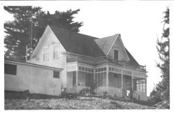 Leland Ranch House at 7543 Healdsburg Avenue, about 1959