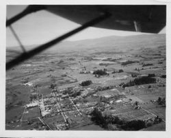 Aerial view of Graton taken from the south looking north 1950