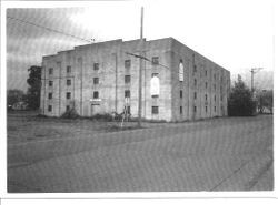 Speas Manufacturing and Distillery plant in Sebastopol at the corners of McKinley Street and Petaluma Avenue, about early 1990s