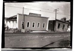 1906 Earthquake damage--Knowles Hotel on Main Street