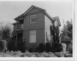 1900 Greek Revival house in the Walker Addition, at 6869 Fannen Avenue, Sebastopol, California, 1993