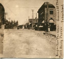 Looking north on North Main Street, 1906