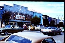 Analy Bazaar store holding a sidewalk sale, August 1978