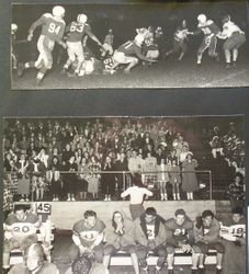 Analy High School football game vs San Rafael at San Rafael, Friday night, October 14, 1949