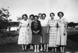 Edith Spillers' Bridge Club, 1940s