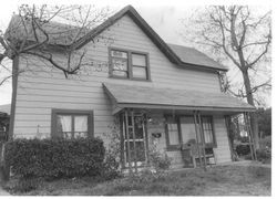 1890 Gothic Revival house in the Murphy Addition, at 7402 Bodega Avenue, Sebastopol, California, 1993