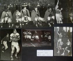 Analy High School football, fall 1952 and Analy Tigers basketball, 1953