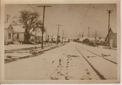 Snowfall in Sebastopol 1908