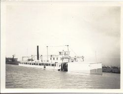 P&SR steamer Petaluma seen in October, 1947