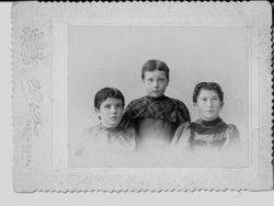 Rena Patterson Stratten, Ethel Patterson Hudson and Viola Patterson