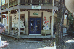 Corner saloon with blue doors at George H. Smith's Georgetown near Sebastopol, California, 1997