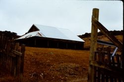 Unidentified barn in western Sonoma County, 1982