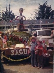 Apple Blossom Parade float of Sebastopol Apple Growers Union, 1970s