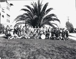 Analy Union High School 1925 yearbook photo of the Analy Orchestra