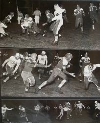 Analy High School Tigers football team of fall 1950--Analy Tigers vs San Rafael on November 3rd, 1950