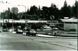 North Main Street in Sebastopol at Wilton Avenue, 1960s