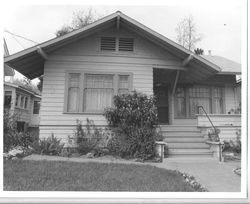 1920 Craftsman house in the Morris Block A Addition, at 7320 Bodega Avenue, Sebastopol, California, 1993