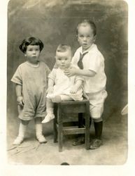Howard, James and Paul Respini at a young age