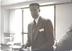 Don Harris--new administrator, Palm Drive Hospital, 1978