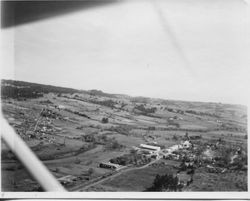 Aerial view of Graton taken from the south looking northwest in 1950