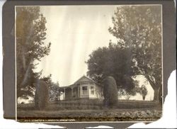 Home of Nathaniel Griffith off Laguna Road in Sebastopol