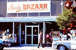 Analy Bazaar, located at 138 North Main Street Sebastopol, California, November 1971